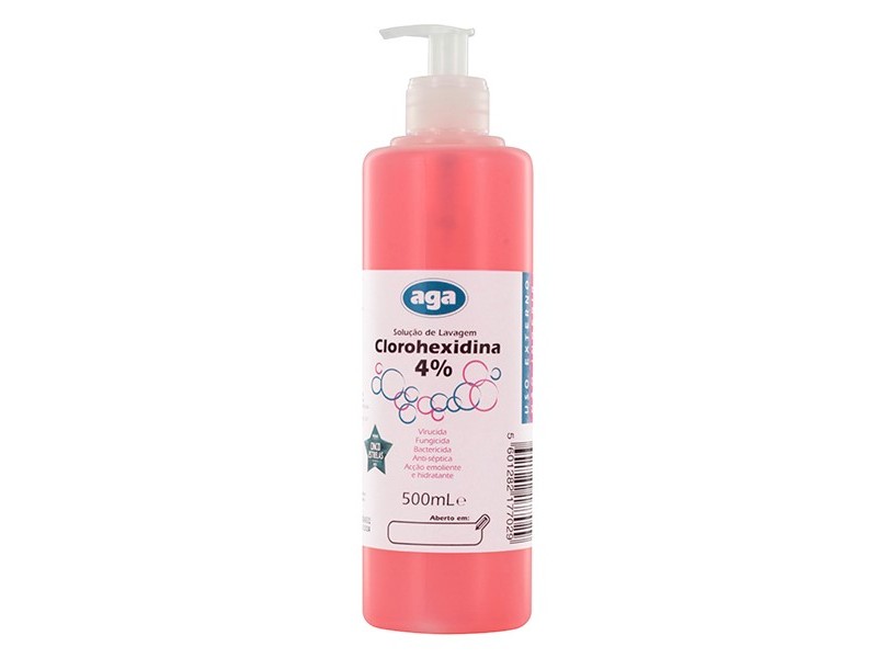 CLOROHEXIDINA 4% 500ML (IVA INCLUÍDO) CLOROHEXIDINA 4% 500ML (IVA INCLUÍDO)