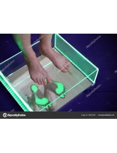 Podoscópio com luz led  polarizada ( Iva Incluído)